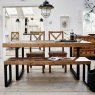 Key West 180cm Fixed-Top Dining Table