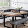 Key West 135cm Fixed-Top Dining Table - Reclaimed Timber