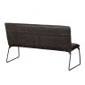 Cooper 150cm Bench In Grey Faux Leather
