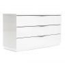 Bianca Three Drawer Single Dresser