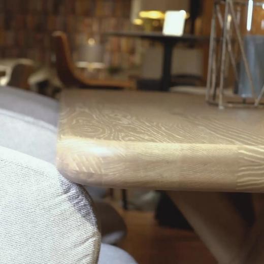 A table made for everything: morning coffee, midweek dinners, late-night catch-ups. Strong lines, sof...