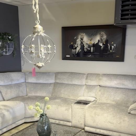 Movie marathons, music nights, lazy weekends, this sofa is ready for it all. Its wide grey corner des...