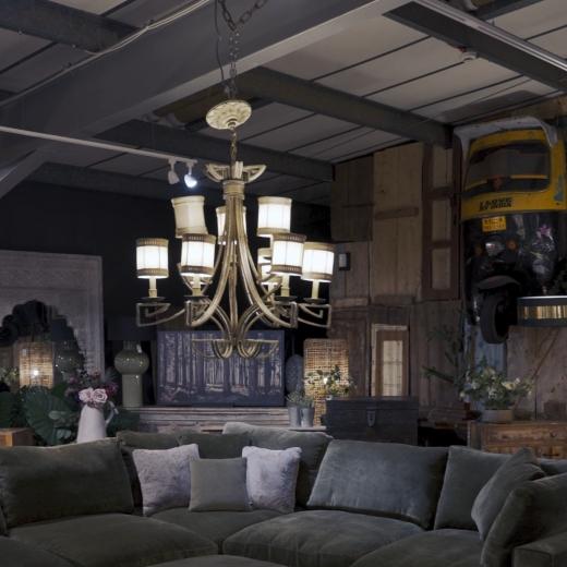 A colour leading the way in 2026. Khaki suede. Expansive form. A sofa designed to stay.