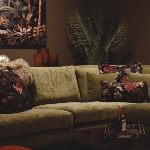 Italian velvet greens, deep amethyst tones and soft lighting, the art of refined hosting starts here....