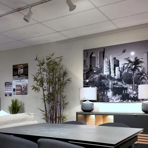 Some occasions are intimate. Others are made for gathering. Our extendable black dining table adapts...