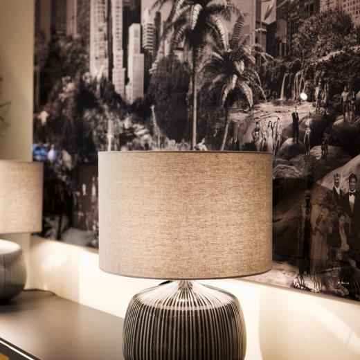 A statement in modern living, finished with timeless black and white accents.