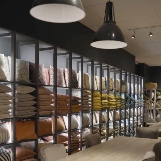 The wall you didn’t know you needed. Cushions, comfort, and effortless style, all at Dansk. Open th...